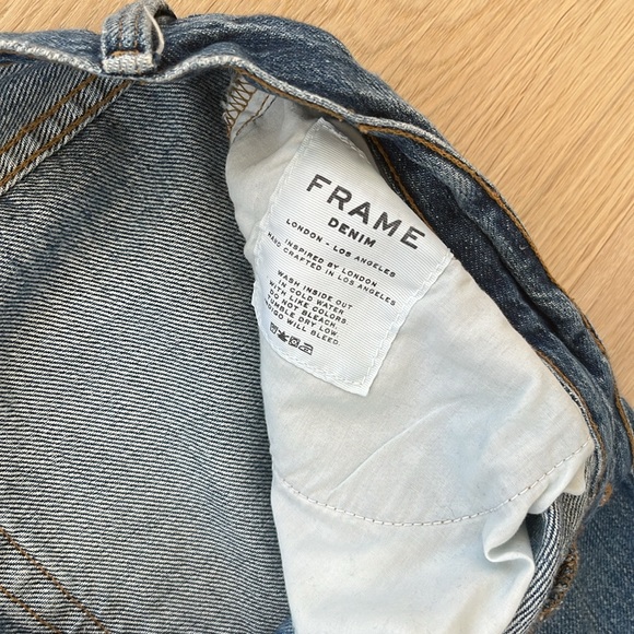 FRAME Le Original cropped high-rise straight-leg jeans - Picture 7 of 7